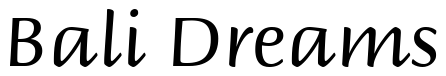 Font Briem-Script-MM: Bali Dreams