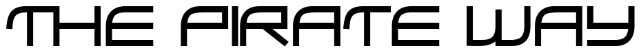 Font ZeroHour: The Pirate Way