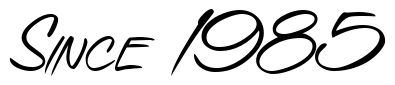 Font 0-SpeedStroke-DNA: Since 1985
