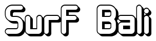 Font 11S01-Black-Tuesday-Offset: Surf Bali