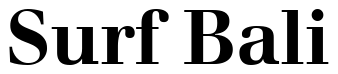 Font 12-Walbaum-Bold-07263: Surf Bali