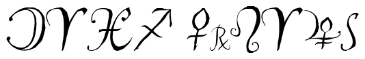 Font AstroScript: Bali Dreams