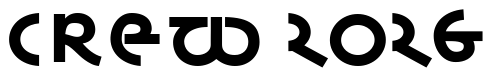 Font AIUnciTronicaBlack: CREW 2026
