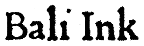 Font 1470Jenson-SemiBold: Bali Ink