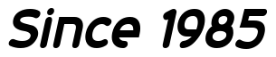 Font 20th-Century-Font-Italic: Since 1985