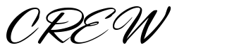 Font 1-Smoothy-DNA: CREW 2026