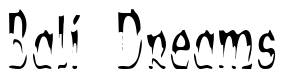 Font Alien-Script: Bali Dreams