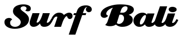 Font 1-Waldo-DNA: Surf Bali