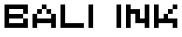 Font 25th-Miseducation: Bali Ink