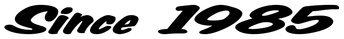 Font 0-Slam-DNA: Since 1985