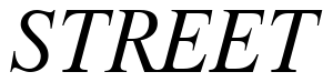 Font 00252: STREET