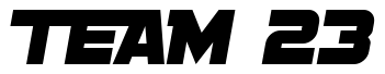 Font SF-Sports-Night-NS-Alternate: TEAM 23