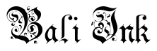Font Chool-Gothic: Bali Ink