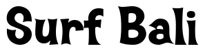 Font Hawaiian-Aloha-BTN-XBd: Surf Bali