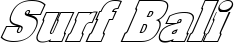 FZ BASIC 52 HOLLOW ITALIC font on a custom t-shirt
