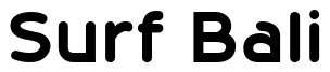Font 20th-Century-Font: Surf Bali