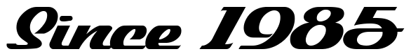 Font 1-Nitro-DNA: Since 1985