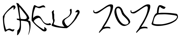 Font 001-Stretched-Strung: CREW 2026