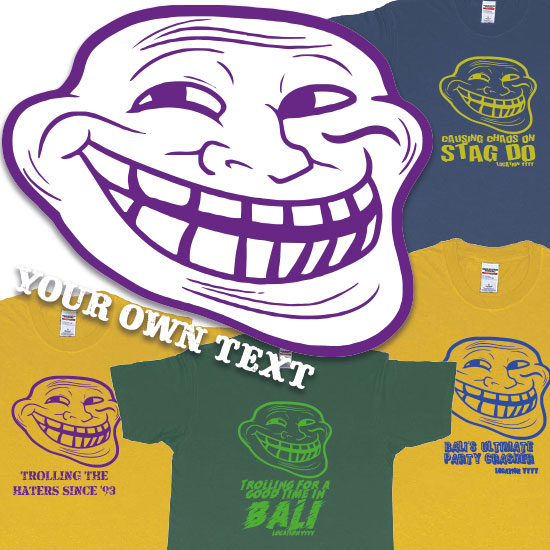 Troll Face Women's V Neck T-Shirt