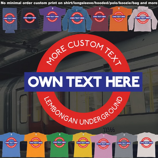 London Underground Logo Custom Design