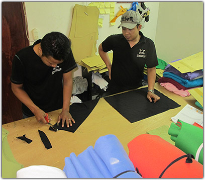 Inside our factory