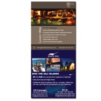 Banners Manta Gili Villas Indoor Airport Large