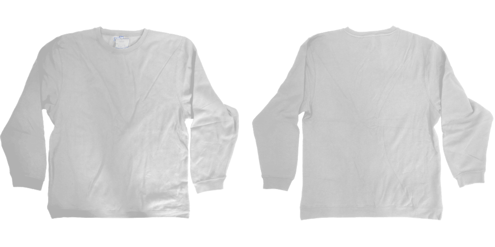 9000 Crewneck Sweatshirt - front and back