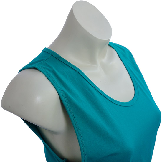 (L02G) Singlet Long in Fabric Color (3126) Tosca in (160 GSM, 100% Cotton) Fabric ColorsStandard fabric for men/womenFabric Specification100% Cotton160 Grams Per Square MeterPreshrunk materialThe fabric is preshrunk, but depending on the way you wash, the fabric might still have up to 2% of shrinkage more.