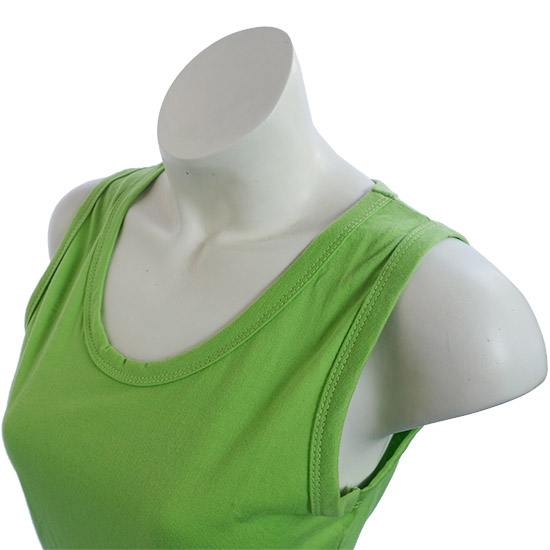 (L05G) Singlet Standard in Fabric Color (3152) Lime Puch in (160 GSM, 100% Cotton) Fabric ColorsStandard fabric for men/womenFabric Specification100% Cotton160 Grams Per Square MeterPreshrunk materialThe fabric is preshrunk, but depending on the way you wash, the fabric might still have up to 2% of shrinkage more.