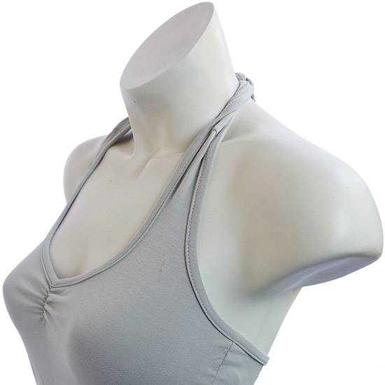 (L11G) Short Knot - This ladies short, sleeveless halter neck is the girls favorite. Showing the back of your shoulder and you will feel a bit sexy when use it. The halter neck allows for adjustable sizes. - style shirt ready for your own custom printing in Bali