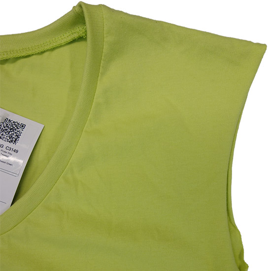 (L12G) Twisted Dress in Fabric Color (3149) Sweet Green in (160 GSM, 100% Cotton) Fabric ColorsStandard fabric for men/womenFabric Specification100% Cotton160 Grams Per Square MeterPreshrunk materialThe fabric is preshrunk, but depending on the way you wash, the fabric might still have up to 2% of shrinkage more.