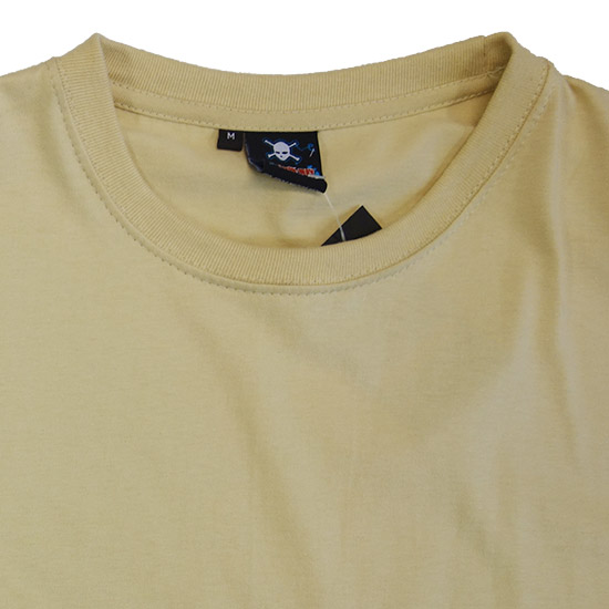 (T01S) T-shirt Standard in Fabric Color (2004) Sand in (210 GSM, 100% Cotton) Fabric ColorsStandard fabric for men shirtsFabric Specification100% Cotton210 Grams Per Square MeterPreshrunk materialThe fabric is preshrunk, but depending on the way you wash, the fabric might still have up to 2% of shrinkage more.