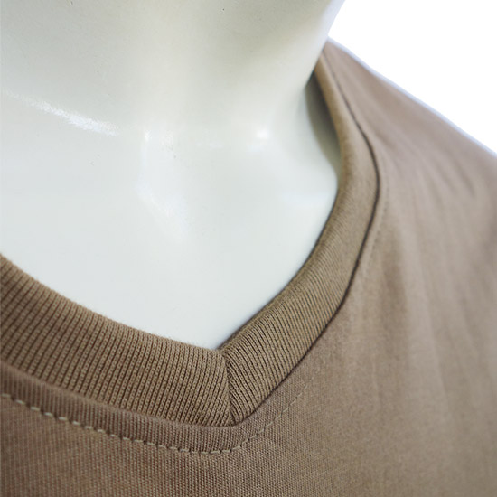 (T02S) V-Neck Shirt in Fabric Color (2006) Wood in (210 GSM, 100% Cotton) Fabric ColorsStandard fabric for men shirtsFabric Specification100% Cotton210 Grams Per Square MeterPreshrunk materialThe fabric is preshrunk, but depending on the way you wash, the fabric might still have up to 2% of shrinkage more.