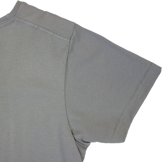 (T03S) U-Neck Shirt in Fabric Color (2009) Gray in (210 GSM, 100% Cotton) Fabric ColorsStandard fabric for men shirtsFabric Specification100% Cotton210 Grams Per Square MeterPreshrunk materialThe fabric is preshrunk, but depending on the way you wash, the fabric might still have up to 2% of shrinkage more.