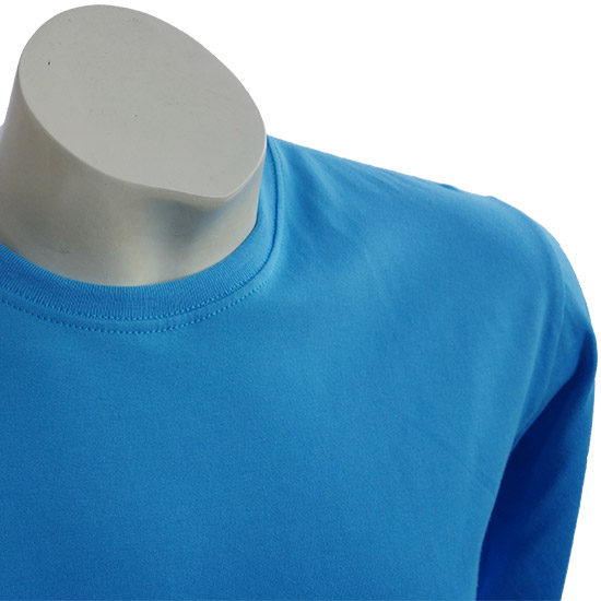 (T31S) Long Sleeve Standard in Fabric Color (2054) Water in (210 GSM, 100% Cotton) Fabric ColorsStandard fabric for men shirtsFabric Specification100% Cotton210 Grams Per Square MeterPreshrunk materialThe fabric is preshrunk, but depending on the way you wash, the fabric might still have up to 2% of shrinkage more.