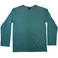 (T32S) Long Sleeve Style Henley shirt -  - From 10$++