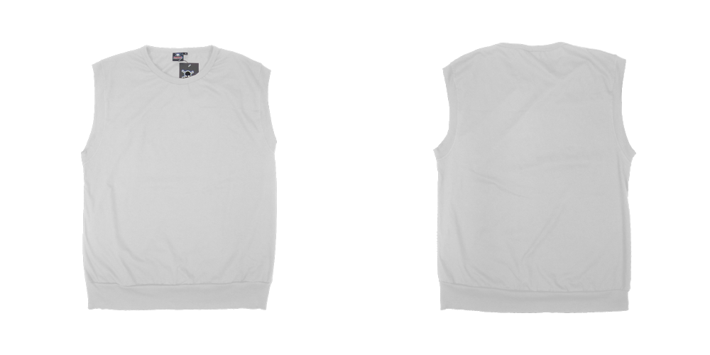 T06S Sleeveless BigRib in Kiwi