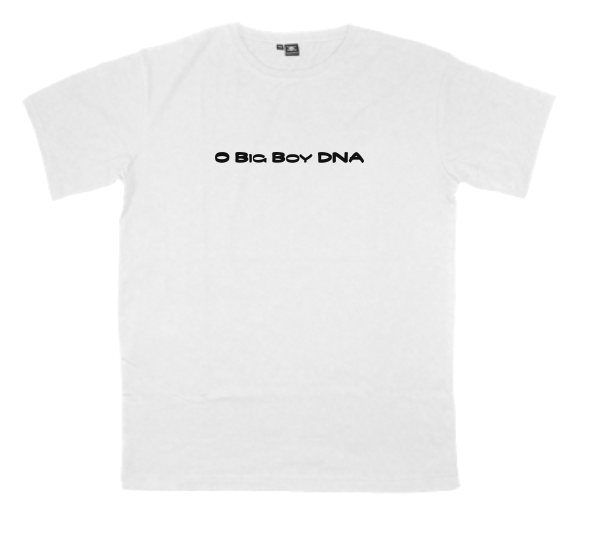 0-Big-Boy-DNA printed on a t-shirt