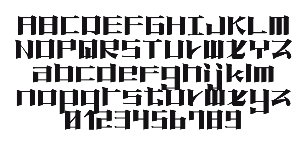 0064_011: every letter, A to Z and a to z, and the numbers 0 to 9