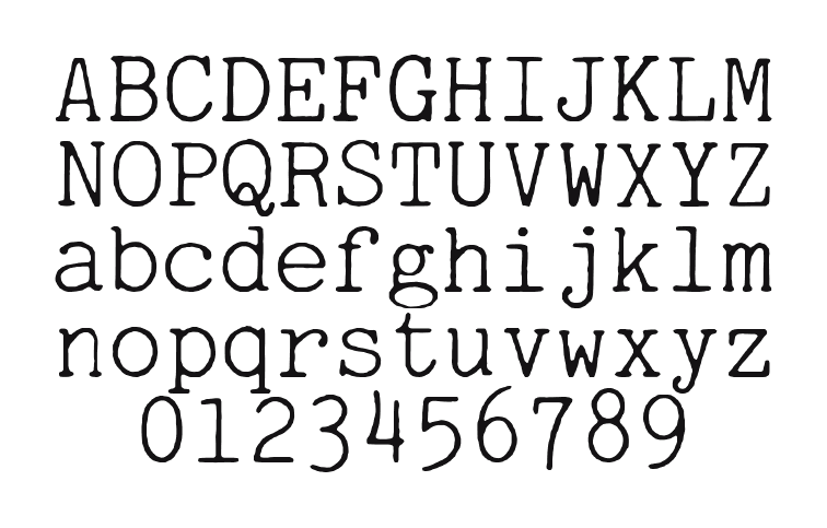 01196a: every letter, A to Z and a to z, and the numbers 0 to 9