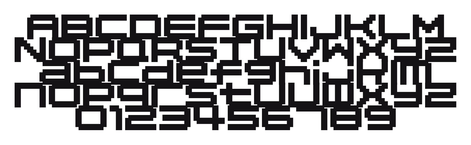 04b20: every letter, A to Z and a to z, and the numbers 0 to 9