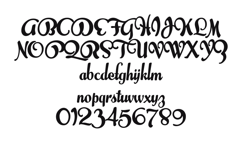 1-Andy-DNA: every letter, A to Z and a to z, and the numbers 0 to 9