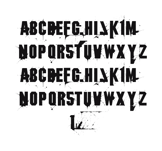 1: every letter, A to Z and a to z, and the numbers 0 to 9