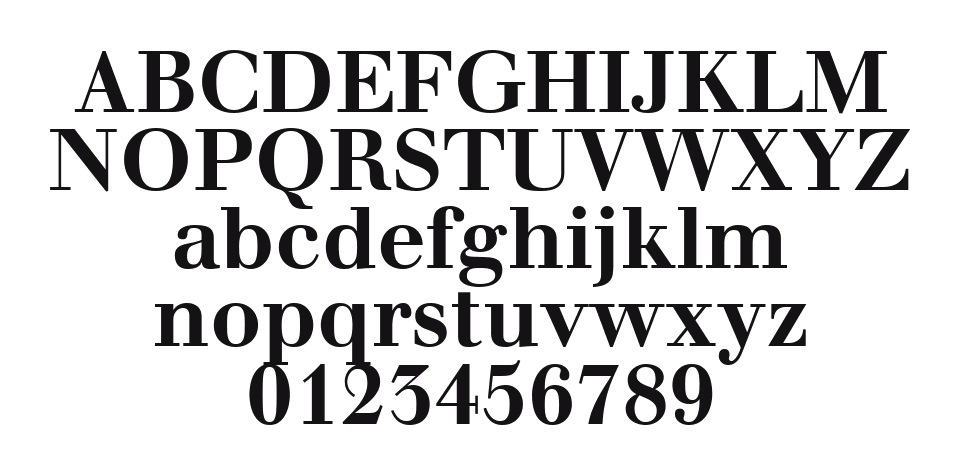 12-Walbaum-Bold-07263: every letter, A to Z and a to z, and the numbers 0 to 9
