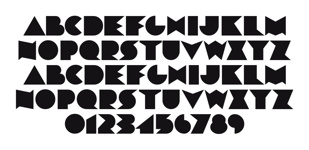 2-Picasso-DNA: every letter, A to Z and a to z, and the numbers 0 to 9