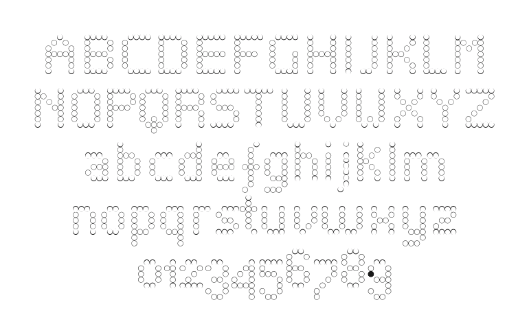 2BubbleBath-Regular: every letter, A to Z and a to z, and the numbers 0 to 9