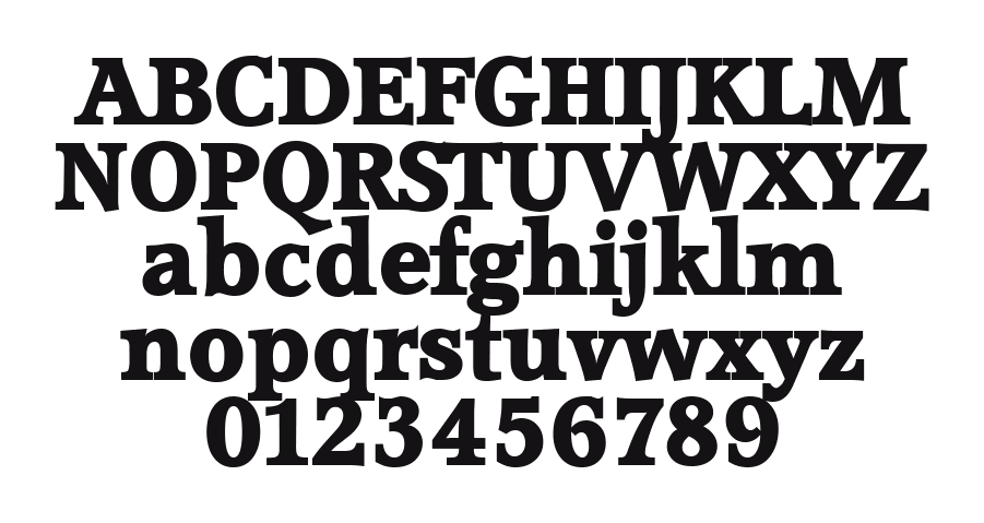 Accord-Heavy-SF-Bold: every letter, A to Z and a to z, and the numbers 0 to 9