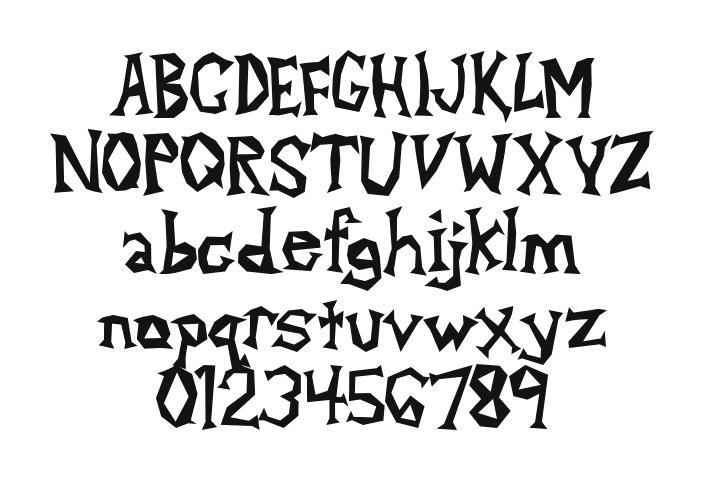 Alpha-Dance: every letter, A to Z and a to z, and the numbers 0 to 9