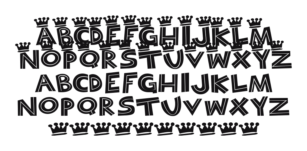 Bayou-Cowboy: every letter, A to Z and a to z, and the numbers 0 to 9