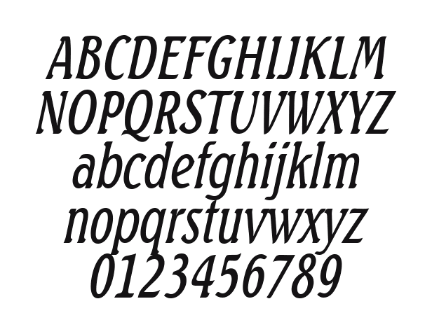 Beach-Thin-Italic: every letter, A to Z and a to z, and the numbers 0 to 9